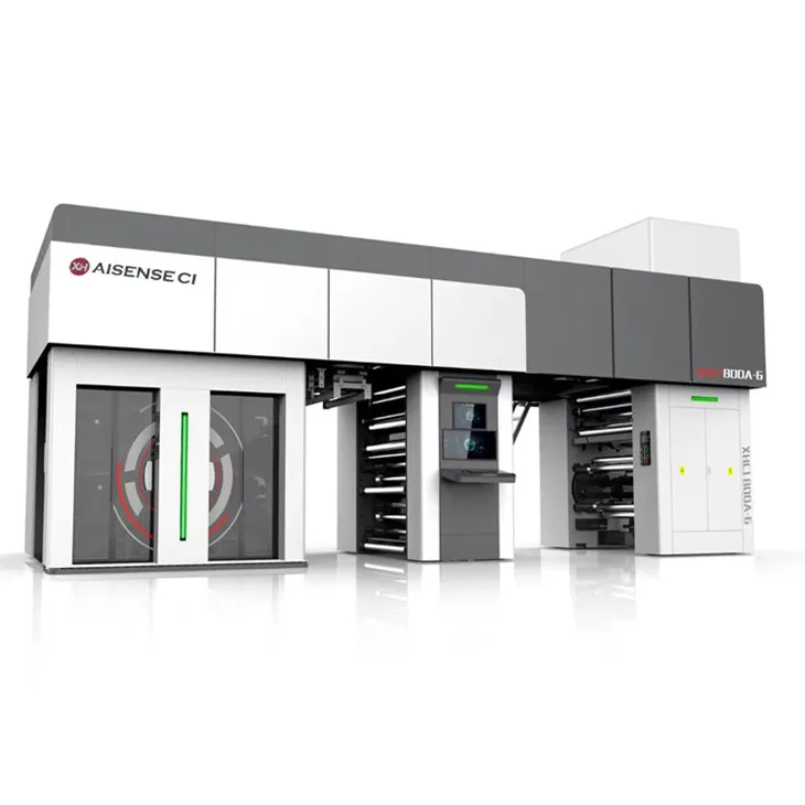 6-Color Full Servo CI Flexographic Printing Machine