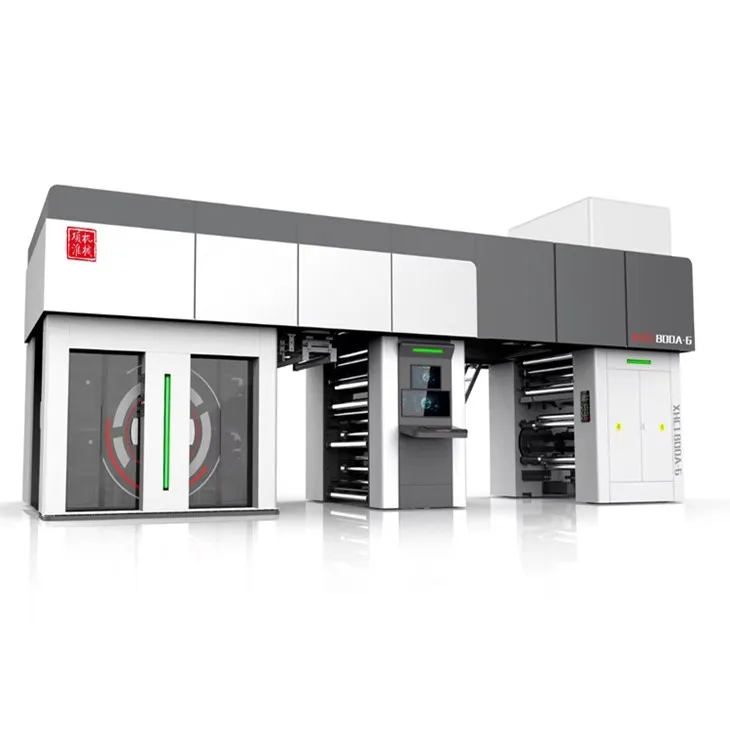 6-Color Full Servo CI Flexographic Printing Machine