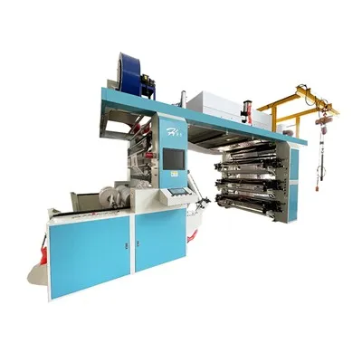 What is the durability of the printing plates used in a 6 Colour Flexo Printing Machine?